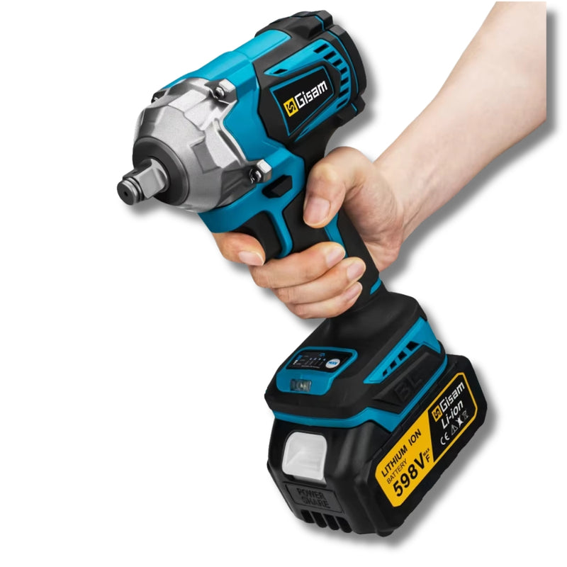 Gisam 1200N.M Brushless Chave de Impacto Elétrica