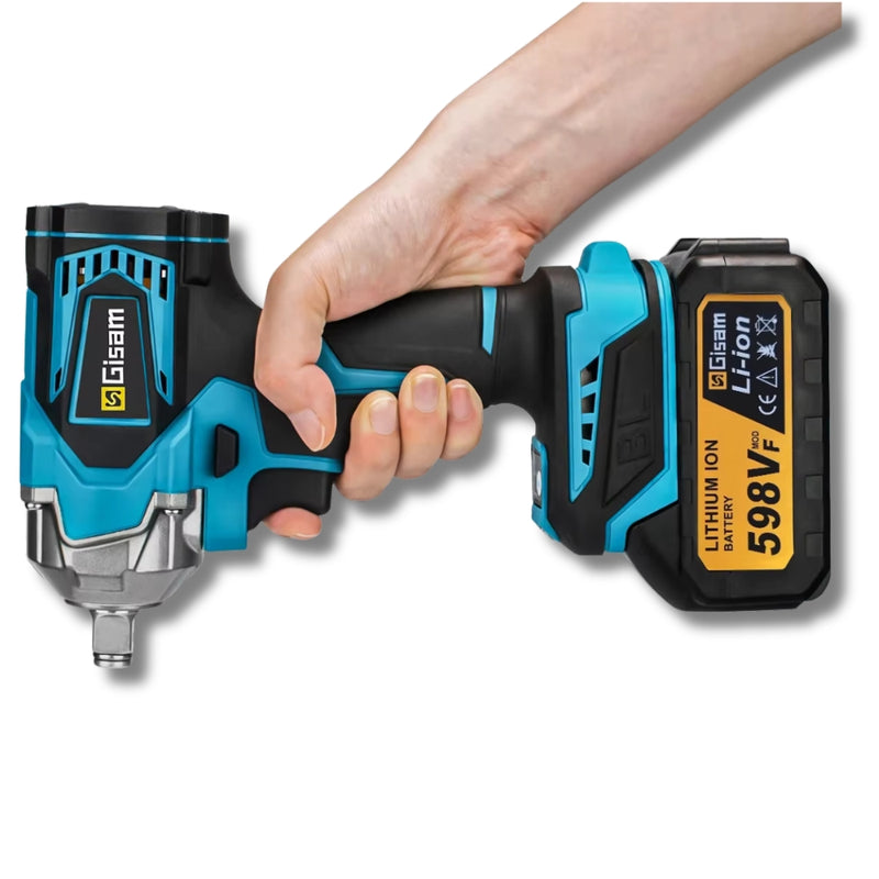 Gisam 1200N.M Brushless Chave de Impacto Elétrica