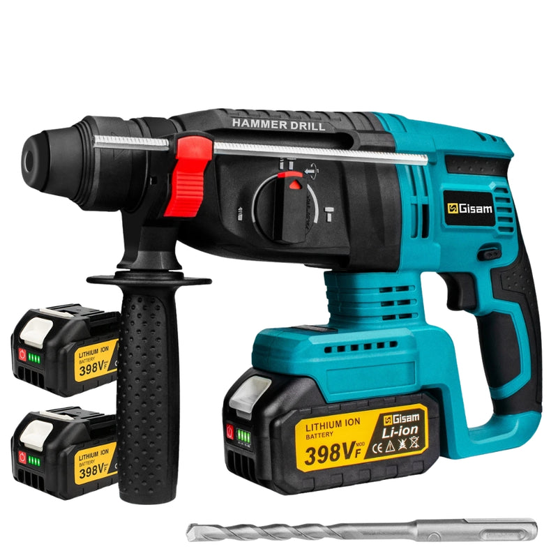 Gisam 26MM Broca Martelo Elétrico Sem Escova Multifuncional