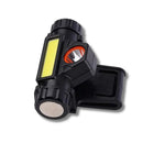 Máscara Soldador Capacete de Soldagem Com Farol Recarregável