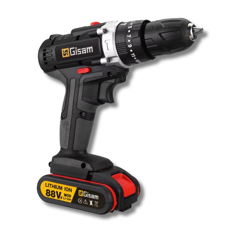 21V Furadeira de Impacto Sem Fio Chave de Fenda Elétrica