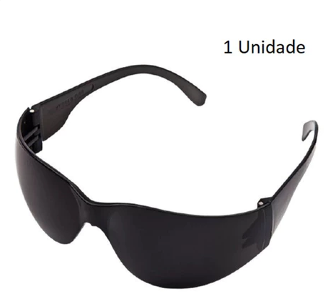 Óculos Segurança EPI Croma Fumê Proteção Trabalho Ca36655 - COMPRE 2 E LEVE 3