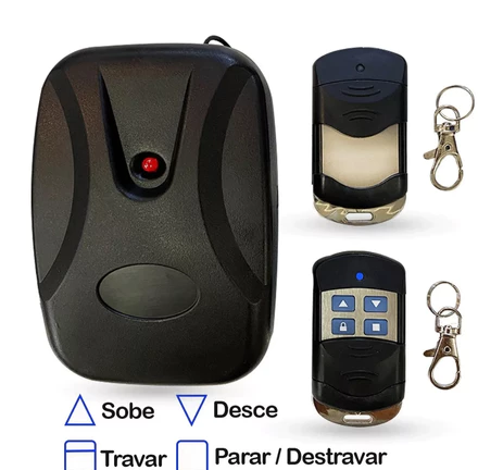 Motor Portão Porta Enrolar Depósito Fábrica 200kg - 600kg Automatizador de Abertura