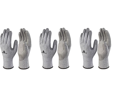 Luva de segurança anti-corte G com 3 pares - VENICUT34 - Delta Plus