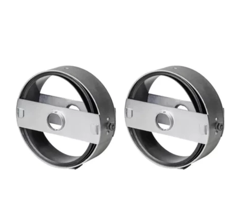 Kit 2 Caixa Com Mola Reforçada Porta De Aço Enrolar (EIXO NÃO INCLUSO)