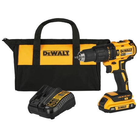 Furadeira Parafusadeira de impacto 1/2" a bateria 20V brushless com acessórios - DCD7781D1 Dewalt