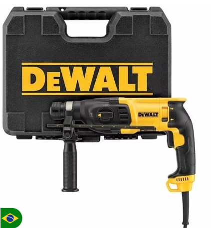 Martelete Perfurador rompedor 800 watts 2,6 joules SDS Plus - D25133K Dewalt