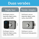 Tuya Impermeável Bloqueio De Porta Inteligente Impressão Digital