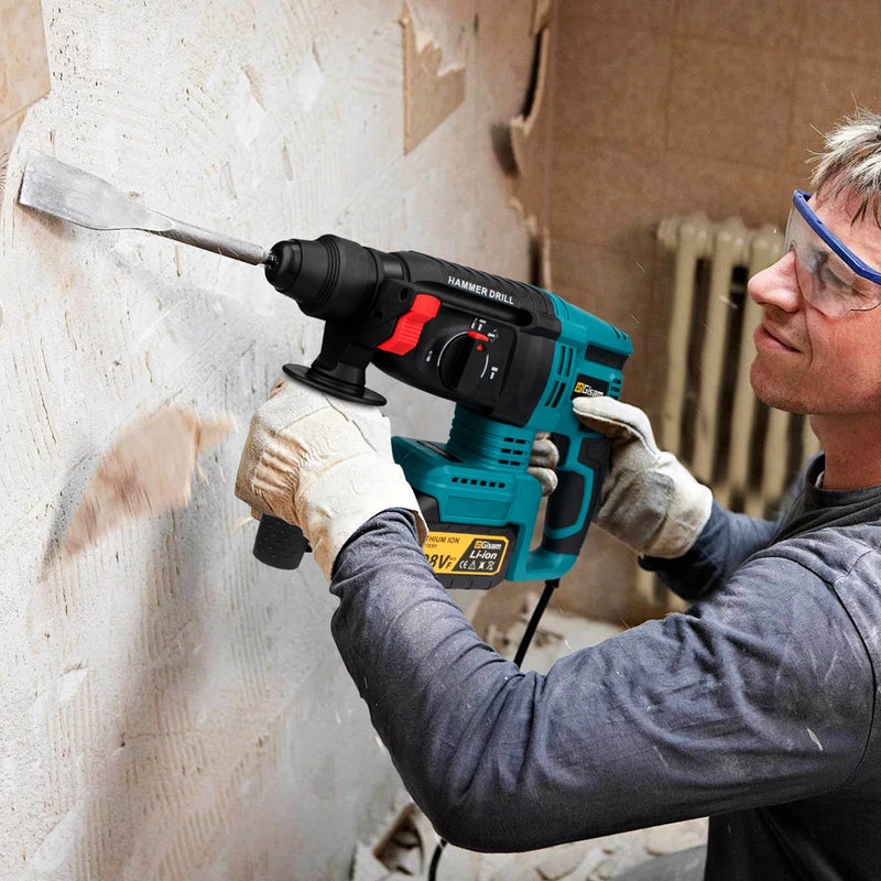 Gisam 26MM Broca Martelo Elétrico Sem Escova Multifuncional