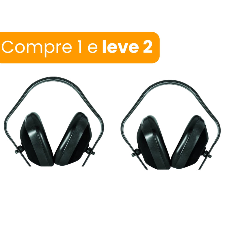 Protetor Auricular Tipo Concha 14DB (276,0001) - Proteplus COMPRE 1 E LEVE 2