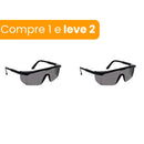 Óculos Protetor Epi Regulagem Resistente Incolor COMPRE 1 E LEVE 2